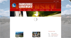 Desktop Screenshot of lubensky.at